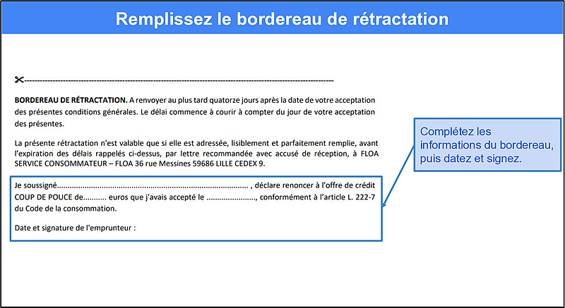 &lt;span id=&quot;_step_4&quot;&gt;Étape 2&nbsp;: Remplissez le bordereau&lt;/span&gt;