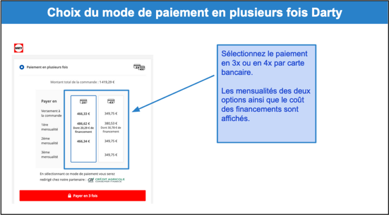 Comment Payer En Plusieurs Fois Chez Darty