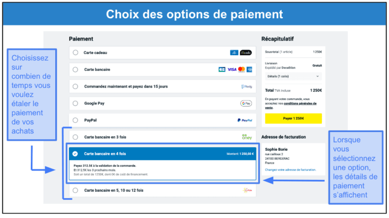 Comment Payer En Plusieurs Fois Chez Decathlon En 2024