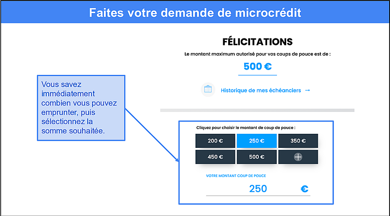 Étape 3&nbsp;: Obtenez une réponse définitive immédiate