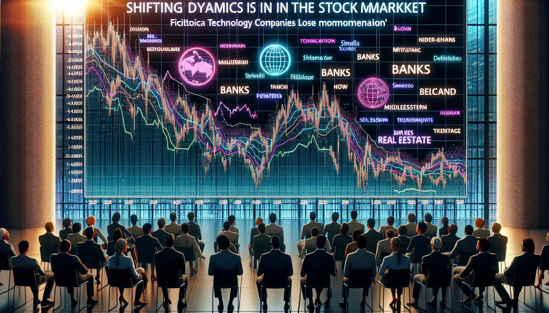 Évolution de la dynamique du marché boursier : les valeurs technologiques perdent de leur élan