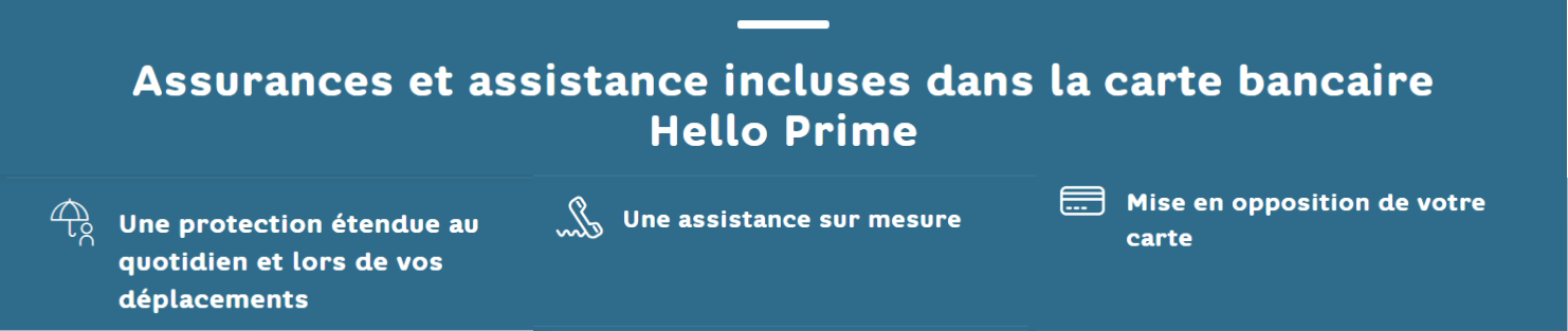 Les assurances comprises dans les comptes joints Hello bank!